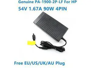 90W 54V 1.67A 4-Pin AC Adapter Model PA-1900-2P-LF, OEM PN 5066-2164, Compatible with HPE 2530 8G PoE Switch J9774A J9982A, Aruba 2930F 8G 2SFP Network Switch Power Supply Charger 90W 54V 1.67A 4-Pin AC Adapter Model PA-1900-2P-LF, OEM PN 5066-2164, Compatible with HPE 2530 8G PoE Switch J9774A J9982A, Aruba 2930F 8G 2SFP Network Switch Power Supply Charger