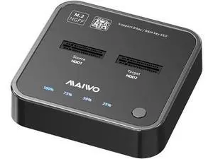 New Upgraded 2-Bay Tool-Free M.2 SATA Docking Station, Type-C 5Gbps B+M Key SSD Enclosure with Offline Clone & One-Click System Disk Copy New Upgraded 2-Bay Tool-Free M.2 SATA Docking Station, Type-C 5Gbps B+M Key SSD Enclosure with Offline Clone & One-Click System Disk Copy
