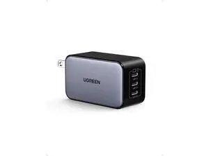 UGREEN Nexode 65W GaN 3-Port USB-C Wall Charger PD Fast Charging Power Adapter for iPhone 17/16/15, Galaxy S25/S24, Pixel 10/9, MacBook Pro/Air, iPad & Steam Deck UGREEN Nexode 65W GaN 3-Port USB-C Wall Charger PD Fast Charging Power Adapter for iPhone 17/16/15, Galaxy S25/S24, Pixel 10/9, MacBook Pro/Air, iPad & Steam Deck