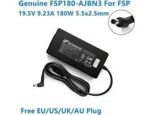 180W AC Power Adapter FSP180-AJBN3, 19.5V 9.23V Replacement Charger for XNE15E19 MAG-15 EVOO EG-LP5-BK A15-180P1A Gaming Laptops 180W AC Power Adapter FSP180-AJBN3, 19.5V 9.23V Replacement Charger for XNE15E19 MAG-15 EVOO EG-LP5-BK A15-180P1A Gaming Laptops