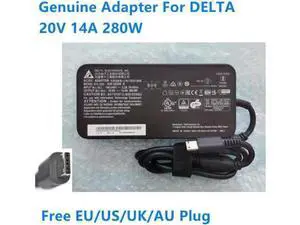 20V 14A 280W AC DC Power Adapter Replacement for Delta ADP-280BB B Chicony A18-280P1A, Compatible with MSI GE66 GE76 GP76 Raider Leopard Gaming Laptop Charger Power Supply 20V 14A 280W AC DC Power Adapter Replacement for Delta ADP-280BB B Chicony A18-280P1A, Compatible with MSI GE66 GE76 GP76 Raider Leopard Gaming Laptop Charger Power Supply