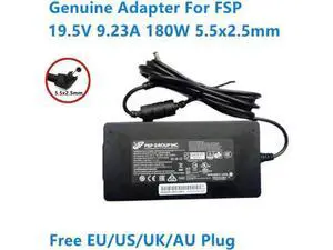 180W AC Power Adapter FSP180-AJBN3, 19.5V 9.23A DC 5.5x2.5mm Charger for MAG-15 XNE15E19 EG-LP5-BK Gaming Laptops 180W AC Power Adapter FSP180-AJBN3, 19.5V 9.23A DC 5.5x2.5mm Charger for MAG-15 XNE15E19 EG-LP5-BK Gaming Laptops