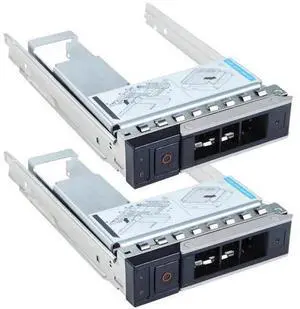 2 Pack 3.5" LFF Hard Drive Tray Caddy With Detachable 2.5" SSD HDD Converter Bracket Hot Swap Carrier Compatible with Dell PowerEdge 14G 15G 16G R540 R640 R740 R6415 R7415 R7425 R550 T550 R650 R750 R7 2 Pack 3.5" LFF Hard Drive Tray Caddy With Detachable 2.5" SSD HDD Converter Bracket Hot Swap Carrier Compatible with Dell PowerEdge 14G 15G 16G R540 R640 R740 R6415 R7415 R7425 R550 T550 R650 R750 R7