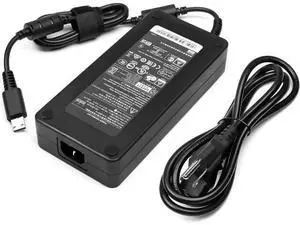 280W 20V 14A Chicony AC Charger ADP-280BB B A18-280P1A S93-0409330-C54, USB Tip Power Adapter for MSI GS77 GE66 GE76 Raider GP66 GP76 Leopard, Clevo X170SM-G X170KM-G Gaming Laptops 280W 20V 14A Chicony AC Charger ADP-280BB B A18-280P1A S93-0409330-C54, USB Tip Power Adapter for MSI GS77 GE66 GE76 Raider GP66 GP76 Leopard, Clevo X170SM-G X170KM-G Gaming Laptops