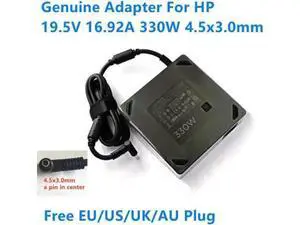 330W 19.5V 16.92A AC Power Adapter TPC-DA60 ADP-330BB BF M34531-003 Laptop Charger Replacement for HP OMEN 6PRO OMEN 7PLUS High Performance Gaming Laptops 330W 19.5V 16.92A AC Power Adapter TPC-DA60 ADP-330BB BF M34531-003 Laptop Charger Replacement for HP OMEN 6PRO OMEN 7PLUS High Performance Gaming Laptops