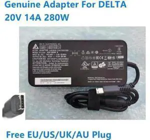 280W Delta ADP-280BB B AC Laptop Charger, 20V 14A Power Adapter Replacement for MSI GE66 GE76 GP76, Chicony A18-280P1A Gaming Notebooks 280W Delta ADP-280BB B AC Laptop Charger, 20V 14A Power Adapter Replacement for MSI GE66 GE76 GP76, Chicony A18-280P1A Gaming Notebooks