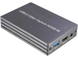 4K HDMI to USB 3.0 Video Capture Card Dongle, 1080P HD Recording Adapter Compatible with Windows Mac Linux 4K HDMI to USB 3.0 Video Capture Card Dongle, 1080P HD Recording Adapter Compatible with Windows Mac Linux