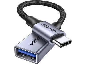 UGREEN USB-C to USB 3.0 Adapter, 5Gbps OTG Converter, Nylon Braided & Aluminum Alloy, Type C Male to USB A Female, Blue, Compatible with iPhone 15 Series, MacBook, iPad Pro, Galaxy S24 UGREEN USB-C to USB 3.0 Adapter, 5Gbps OTG Converter, Nylon Braided & Aluminum Alloy, Type C Male to USB A Female, Blue, Compatible with iPhone 15 Series, MacBook, iPad Pro, Galaxy S24