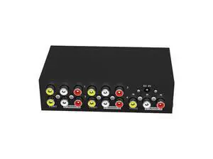 1x4 AV Splitter 1 In 4 Out AV Video Distributor 1x4 1x8 Video Audio Converter Duplicate Screen Amplifier for DVD Player HDTV VCD(USPlug) (1x4) 1x4 AV Splitter 1 In 4 Out AV Video Distributor 1x4 1x8 Video Audio Converter Duplicate Screen Amplifier for DVD Player HDTV VCD(USPlug) (1x4)