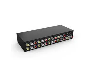 1x4 AV Splitter 1 In 4 Out AV Video Distributor 1x4 1x8 Video Audio Converter Duplicate Screen Amplifier for DVD Player HDTV VCD(USPlug) (1x8) 1x4 AV Splitter 1 In 4 Out AV Video Distributor 1x4 1x8 Video Audio Converter Duplicate Screen Amplifier for DVD Player HDTV VCD(USPlug) (1x8)