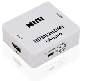 HDMI Audio Extractor 1080P HDMI to HDMI 3.5mm Audio Adapter with 3.5mm jack AUX Stereo Audio Separate Output For PC Laptop HDTV HDMI Audio Extractor 1080P HDMI to HDMI 3.5mm Audio Adapter with 3.5mm jack AUX Stereo Audio Separate Output For PC Laptop HDTV