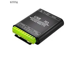 USB to RS232/485/422/TTL Converter Adapter CP2102 Chip Industrial Grade Isolated 3.3/5V Voltage Translator + Multiple Protection USB to RS232/485/422/TTL Converter Adapter CP2102 Chip Industrial Grade Isolated 3.3/5V Voltage Translator + Multiple Protection