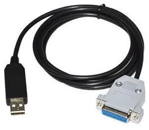 FTDI FT232RL CHIP USB TO D-SUB 15-PIN DB15 FEMALE RS485 SERIAL PROGRAMMING COMMUNICATION CABLE FOR GE FANUC CPU PORT 2 TO PC 0.8M Length(1.8M Length) FTDI FT232RL CHIP USB TO D-SUB 15-PIN DB15 FEMALE RS485 SERIAL PROGRAMMING COMMUNICATION CABLE FOR GE FANUC CPU PORT 2 TO PC 0.8M Length(1.8M Length)