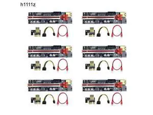6PCS VER011MINI Riser 011Mini PCIE Riser PCI Express X16 Extender USB3.0 Cable X1 Card Riser For Video Card Bitcoin Miner Mining 6PCS VER011MINI Riser 011Mini PCIE Riser PCI Express X16 Extender USB3.0 Cable X1 Card Riser For Video Card Bitcoin Miner Mining