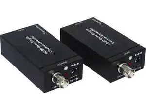 1080P HDMI Over Single Coaxial Extender Transmitter Receiver Kit, IR Remote Control Support, Max 100m Transmission Distance via Coax Cable 1080P HDMI Over Single Coaxial Extender Transmitter Receiver Kit, IR Remote Control Support, Max 100m Transmission Distance via Coax Cable