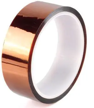 High-Temperature Polyimide Tape with Silicone Adhesive - 1/8'', 1/4'', 1/2'', 1'' Multi-Size Bundle for Masking, Soldering, Electronics High-Temperature Polyimide Tape with Silicone Adhesive - 1/8'', 1/4'', 1/2'', 1'' Multi-Size Bundle for Masking, Soldering, Electronics
