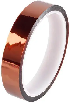 High-Temperature Polyimide Tape with Silicone Adhesive - 1/8'', 1/4'', 1/2'', 1'' Multi-Size Bundle for Masking, Soldering, Electronics High-Temperature Polyimide Tape with Silicone Adhesive - 1/8'', 1/4'', 1/2'', 1'' Multi-Size Bundle for Masking, Soldering, Electronics
