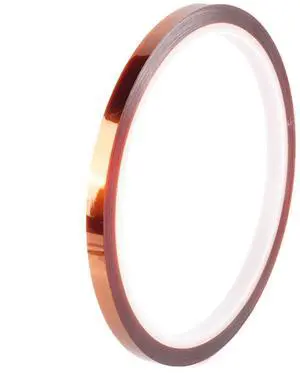 High-Temperature Polyimide Tape with Silicone Adhesive - 1/8'', 1/4'', 1/2'', 1'' Multi-Size Bundle for Masking, Soldering, Electronics High-Temperature Polyimide Tape with Silicone Adhesive - 1/8'', 1/4'', 1/2'', 1'' Multi-Size Bundle for Masking, Soldering, Electronics