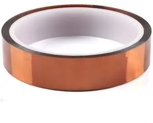 High-Temperature Polyimide Tape with Silicone Adhesive - 1/8'', 1/4'', 1/2'', 1'' Multi-Size Bundle for Masking, Soldering, Electronics High-Temperature Polyimide Tape with Silicone Adhesive - 1/8'', 1/4'', 1/2'', 1'' Multi-Size Bundle for Masking, Soldering, Electronics