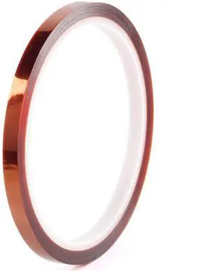High-Temperature Polyimide Tape with Silicone Adhesive - 1/8'', 1/4'', 1/2'', 1'' Multi-Size Bundle for Masking, Soldering, Electronics High-Temperature Polyimide Tape with Silicone Adhesive - 1/8'', 1/4'', 1/2'', 1'' Multi-Size Bundle for Masking, Soldering, Electronics