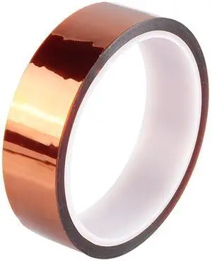 High-Temperature Polyimide Tape with Silicone Adhesive - 1/8'', 1/4'', 1/2'', 1'' Multi-Size Bundle for Masking, Soldering, Electronics High-Temperature Polyimide Tape with Silicone Adhesive - 1/8'', 1/4'', 1/2'', 1'' Multi-Size Bundle for Masking, Soldering, Electronics