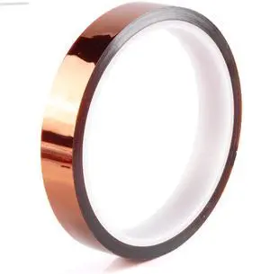 High-Temperature Polyimide Tape with Silicone Adhesive - 1/8'', 1/4'', 1/2'', 1'' Multi-Size Bundle for Masking, Soldering, Electronics High-Temperature Polyimide Tape with Silicone Adhesive - 1/8'', 1/4'', 1/2'', 1'' Multi-Size Bundle for Masking, Soldering, Electronics