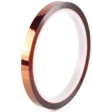 High-Temperature Polyimide Tape with Silicone Adhesive - 1/8'', 1/4'', 1/2'', 1'' Multi-Size Bundle for Masking, Soldering, Electronics High-Temperature Polyimide Tape with Silicone Adhesive - 1/8'', 1/4'', 1/2'', 1'' Multi-Size Bundle for Masking, Soldering, Electronics