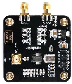 AD9834 DDS High-Speed Signal Generator Module Sine Wave Triangular Wave Signal Generator DDS Sweep Source DC-5V 75MHz AD9834 DDS High-Speed Signal Generator Module Sine Wave Triangular Wave Signal Generator DDS Sweep Source DC-5V 75MHz