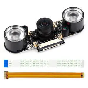 IMX219-160IR Camera for Jetson Nano Infrared Night Vision 3280 × 2464 Resolution 8 Megapixels 160° FOV IMX219 Sensor Suit for Face Recognition Road Mark Detection License Plate Recognition IMX219-160IR Camera for Jetson Nano Infrared Night Vision 3280 × 2464 Resolution 8 Megapixels 160° FOV IMX219 Sensor Suit for Face Recognition Road Mark Detection License Plate Recognition