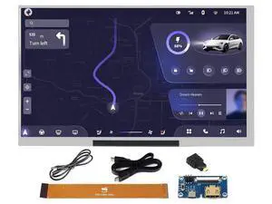 1024 × 600 Resolution 7inch IPS Display Integrated Thin and Light Screen for Raspberry Pi,Jetson Nano,Windows PC,Support Windows/Linux/Android System,170° Wide Viewing Angle 1024 × 600 Resolution 7inch IPS Display Integrated Thin and Light Screen for Raspberry Pi,Jetson Nano,Windows PC,Support Windows/Linux/Android System,170° Wide Viewing Angle