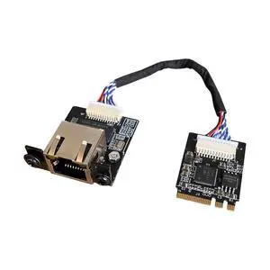 i226-V Gigabit 2.5G Ethernet Server NIC Card - M.2 Interface for Enhanced Network Speeds,Support X1 X86 SBC, 10/100/1000/2500 Mbps RJ45 LAN (M.2 A + E Key,30CM) i226-V Gigabit 2.5G Ethernet Server NIC Card - M.2 Interface for Enhanced Network Speeds,Support X1 X86 SBC, 10/100/1000/2500 Mbps RJ45 LAN (M.2 A + E Key,30CM)