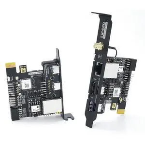 Sipeed NanoKVM PCIE Version - ATX PC Remote Control, RISC-V Nano KVM Over IP, DDR3 RISC-V Development Board, Linux, 1TOPS NPU (with PoE) Sipeed NanoKVM PCIE Version - ATX PC Remote Control, RISC-V Nano KVM Over IP, DDR3 RISC-V Development Board, Linux, 1TOPS NPU (with PoE)