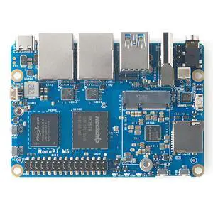 Friendlyelec NanoPi M5 - RK3576 SOC, Dual Gigabit Ethernet, 4/8/16GB RAM, UFS, AI Deployment, M.2 SDIO WiFi, 4K@60Hz, OpenMediaVault (LPDDR5 8GB RAM,Only Motherboard) Friendlyelec NanoPi M5 - RK3576 SOC, Dual Gigabit Ethernet, 4/8/16GB RAM, UFS, AI Deployment, M.2 SDIO WiFi, 4K@60Hz, OpenMediaVault (LPDDR5 8GB RAM,Only Motherboard)