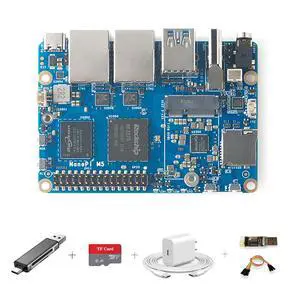 Friendlyelec NanoPi M5 - RK3576 SOC, Dual Gigabit Ethernet, 4/8/16GB RAM, UFS, AI Deployment, M.2 SDIO WiFi, 4K@60Hz, OpenMediaVault (LPDDR5 8GB RAM,with Power & TF Card) Friendlyelec NanoPi M5 - RK3576 SOC, Dual Gigabit Ethernet, 4/8/16GB RAM, UFS, AI Deployment, M.2 SDIO WiFi, 4K@60Hz, OpenMediaVault (LPDDR5 8GB RAM,with Power & TF Card)