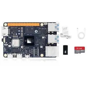 D-Robotics RDK X5 Development Board - 10 Tops AI, 4GB/8GB RAM, Sunrise 5 Chip, Octa-core Cortex A55, MIPI DSI, HDMI, Wi-Fi 6, Bluetooth 5.4, Ready-to-Use (4GB RAM,TF Card Kit) D-Robotics RDK X5 Development Board - 10 Tops AI, 4GB/8GB RAM, Sunrise 5 Chip, Octa-core Cortex A55, MIPI DSI, HDMI, Wi-Fi 6, Bluetooth 5.4, Ready-to-Use (4GB RAM,TF Card Kit)