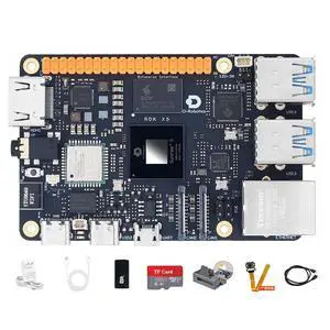 D-Robotics RDK X5 Development Board - 10 Tops AI, 4GB/8GB RAM, Sunrise 5 Chip, Octa-core Cortex A55, MIPI DSI, HDMI, Wi-Fi 6, Bluetooth 5.4, Ready-to-Use (8GB RAM,Camera Module) D-Robotics RDK X5 Development Board - 10 Tops AI, 4GB/8GB RAM, Sunrise 5 Chip, Octa-core Cortex A55, MIPI DSI, HDMI, Wi-Fi 6, Bluetooth 5.4, Ready-to-Use (8GB RAM,Camera Module)