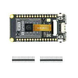 Sipeed M1s Dock RISC-V AI Development Board with Camera, for AIOT tinyML, Support WiFi/BT/BLE/Zigbee, Linux FreeRTOS (Bundle B) Sipeed M1s Dock RISC-V AI Development Board with Camera, for AIOT tinyML, Support WiFi/BT/BLE/Zigbee, Linux FreeRTOS (Bundle B)