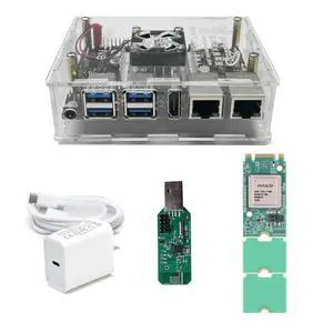 StarFive VisionFive2 13TOPS AI KIT,13TOPS Hailo-8L, 8GB RAM, StarFive JH7110, x2 GbE LAN Port, RISC-V Single Board Computer AI Deepl Edge Machine (with WiFi Module,Full Kit) StarFive VisionFive2 13TOPS AI KIT,13TOPS Hailo-8L, 8GB RAM, StarFive JH7110, x2 GbE LAN Port, RISC-V Single Board Computer AI Deepl Edge Machine (with WiFi Module,Full Kit)