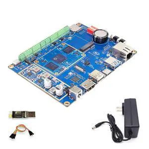 Banana Pi BPI-F4 Industrial Control Board, Powered by Sunplus SP7350, 4GB LPDDR4, 32GB eMMC, 4.6TOPS NPU AI Solution for Robotics and Smart Devices (Power Kit) Banana Pi BPI-F4 Industrial Control Board, Powered by Sunplus SP7350, 4GB LPDDR4, 32GB eMMC, 4.6TOPS NPU AI Solution for Robotics and Smart Devices (Power Kit)