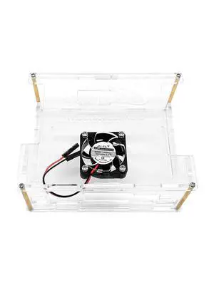 Jetson Nano Developer kit Acrylic Case Box Transparent Shell Enclosure with Cooling Fan Jetson Nano Developer kit Acrylic Case Box Transparent Shell Enclosure with Cooling Fan