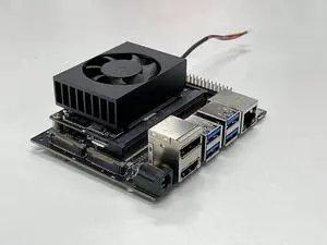 Jetson SUB Kit Xavier NX 8GB RAM On Board 16GB EMMC Based on Official Core Module Include 128SSD (Fan Cooling) Jetson SUB Kit Xavier NX 8GB RAM On Board 16GB EMMC Based on Official Core Module Include 128SSD (Fan Cooling)