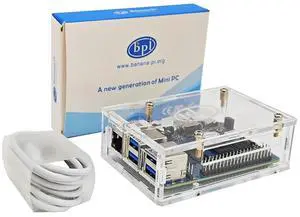 Banana Pi BPI-M5 Amlogic S905X3 Single Board Computer with 4GB RAM and 16G eMMC for AIOT Support Android Debian Raspberry Pi Replacement (with case) Banana Pi BPI-M5 Amlogic S905X3 Single Board Computer with 4GB RAM and 16G eMMC for AIOT Support Android Debian Raspberry Pi Replacement (with case)