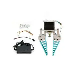 Soft Flexible Robot Gripper Claw, Bionic/Adaptive Object Shape Grasping/No-Damage Grab, Support Arduino Raspberry pi STM32,DC12-24V Wide Voltage Industry Control(Two Fingers with Control) Soft Flexible Robot Gripper Claw, Bionic/Adaptive Object Shape Grasping/No-Damage Grab, Support Arduino Raspberry pi STM32,DC12-24V Wide Voltage Industry Control(Two Fingers with Control)
