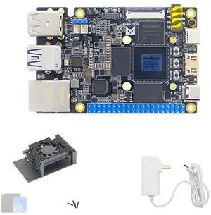 Lubancat 4 Mini PC RK3588S2 Development Board: 4/8/16GB LPDDR4 RAM, 6T NPU, Gigabit Ethernet, 8K Codec, Raspberry Pi 5 Alternative (8G+64G,with Metal Case and Power) Lubancat 4 Mini PC RK3588S2 Development Board: 4/8/16GB LPDDR4 RAM, 6T NPU, Gigabit Ethernet, 8K Codec, Raspberry Pi 5 Alternative (8G+64G,with Metal Case and Power)