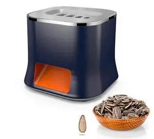 Automatic Electric Nut Sheller Cracker, High Efficiency Safety Guard Easy Cleaning Premium ABS Stainless Steel, Portable Rechargeable with USB Cable Brush Instruction Manual Blue Automatic Electric Nut Sheller Cracker, High Efficiency Safety Guard Easy Cleaning Premium ABS Stainless Steel, Portable Rechargeable with USB Cable Brush Instruction Manual Blue