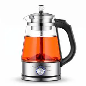 1.2L Electric Kettle Temperature Control - Automatic Tea Maker Machine with Tea Infuser, Steam Delicate Spray, Glass Tea Kettle & Hot Water Boiler, Extracting Loose Leaf Tea Coffee 1.2L Electric Kettle Temperature Control - Automatic Tea Maker Machine with Tea Infuser, Steam Delicate Spray, Glass Tea Kettle & Hot Water Boiler, Extracting Loose Leaf Tea Coffee