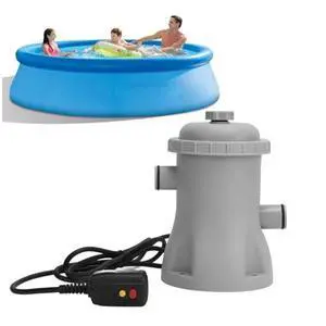 330 Gallon Cartridge Pool Filter Pump System Kit - Electric for Ground Pools 330 Gallon Cartridge Pool Filter Pump System Kit - Electric for Ground Pools