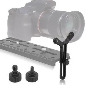 Y Bracket With Double Wheels for S SC Lens Support System, Long Lens Support, Y Shaped With 1/4in Screw, Adjustable Y Bracket With Double Wheels for S SC Lens Support System, Long Lens Support, Y Shaped With 1/4in Screw, Adjustable