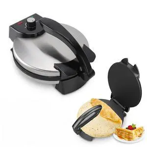 10inch Electric Tortilla Maker, Electric Rotis Tortilla Press, Anti Stick Roti Maker Machine to Make Indian Chapati, Tortilla, Roti, Maquina Para Hacer Tortillas, Dark black 10inch Electric Tortilla Maker, Electric Rotis Tortilla Press, Anti Stick Roti Maker Machine to Make Indian Chapati, Tortilla, Roti, Maquina Para Hacer Tortillas, Dark black