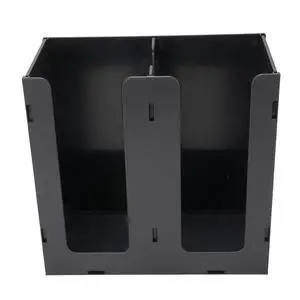 Paper Cup Dispenser, Coffee Cup Holder Organizer with 2 Compartments for Countertop Coffee Station Bar Restaurant Breakroom Paper Cup Dispenser, Coffee Cup Holder Organizer with 2 Compartments for Countertop Coffee Station Bar Restaurant Breakroom